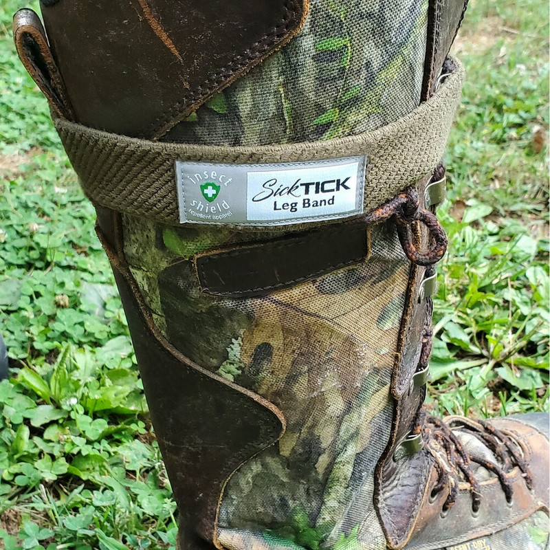SickTick Tick and Chigger Repellent Leg Band 1Pair